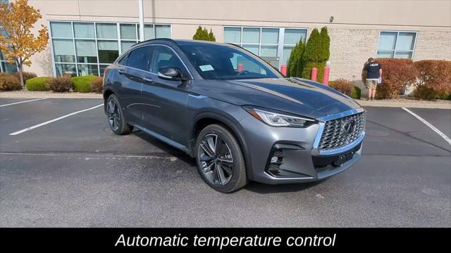 new 2025 INFINITI QX55 car, priced at $50,750