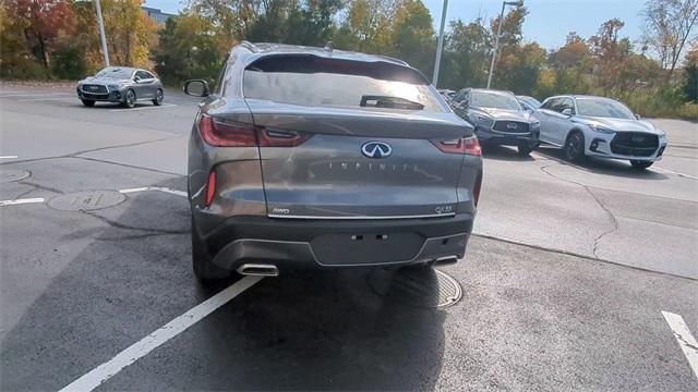 new 2025 INFINITI QX55 car, priced at $52,750