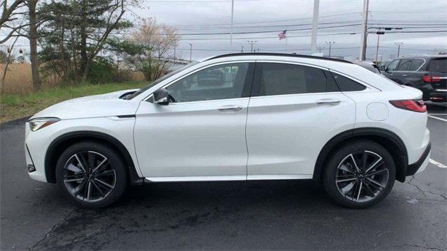 new 2025 INFINITI QX55 car, priced at $53,650