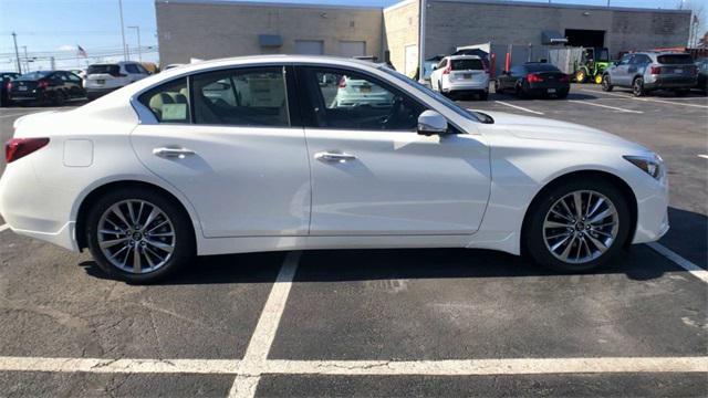 new 2024 INFINITI Q50 car, priced at $49,285