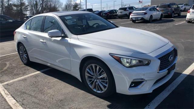 new 2024 INFINITI Q50 car, priced at $49,285