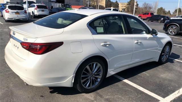 new 2024 INFINITI Q50 car, priced at $49,285