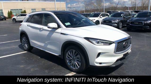 new 2025 INFINITI QX50 car, priced at $54,835