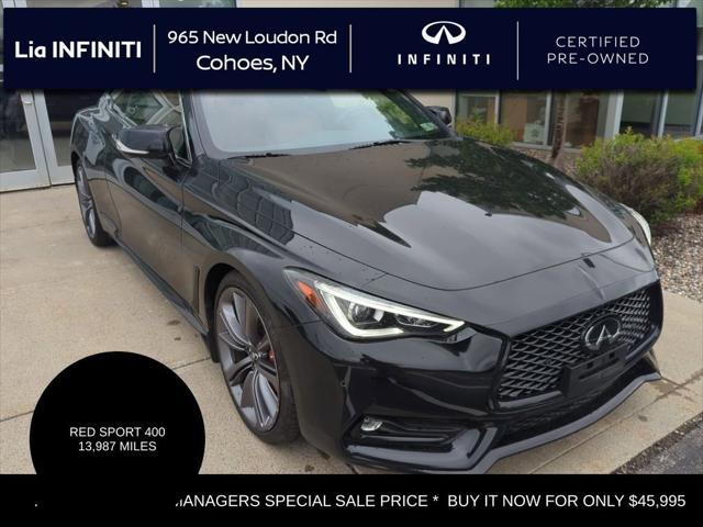 used 2022 INFINITI Q60 car, priced at $45,995