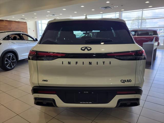 new 2025 INFINITI QX60 car, priced at $59,480