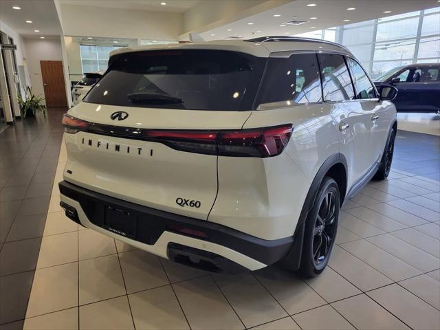 new 2025 INFINITI QX60 car, priced at $59,480