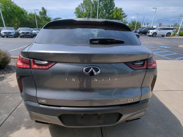 used 2022 INFINITI QX55 car, priced at $35,995