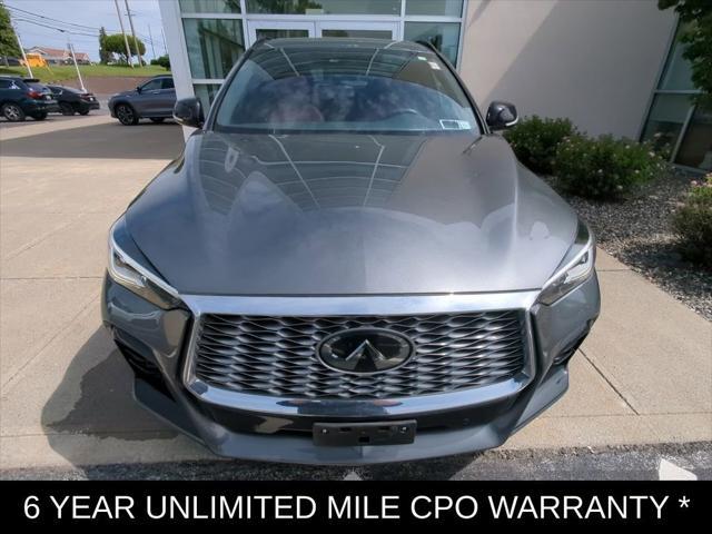 used 2022 INFINITI QX55 car, priced at $35,995
