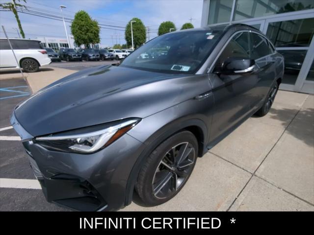 used 2022 INFINITI QX55 car, priced at $35,995