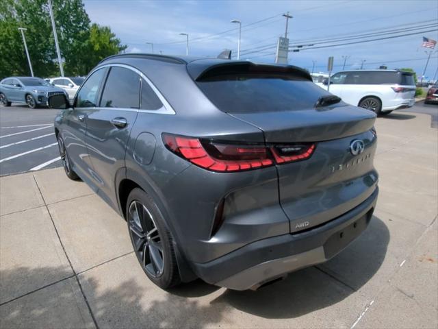 used 2022 INFINITI QX55 car, priced at $35,995