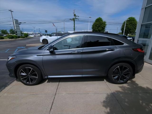 used 2022 INFINITI QX55 car, priced at $35,995