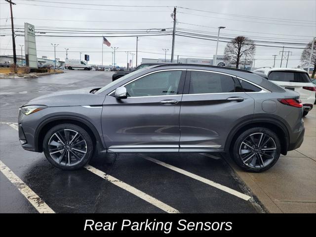 new 2025 INFINITI QX55 car, priced at $51,450