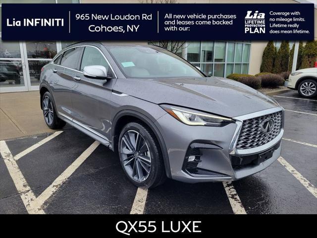 new 2025 INFINITI QX55 car, priced at $51,450