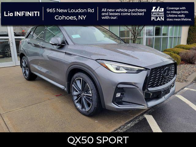 new 2025 INFINITI QX50 car, priced at $53,670