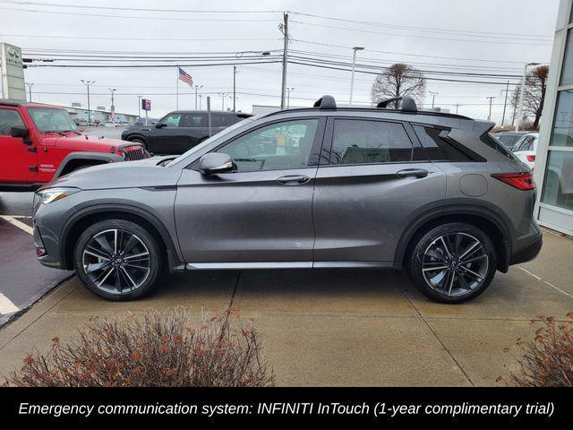 new 2025 INFINITI QX50 car, priced at $53,670