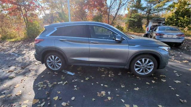 used 2021 INFINITI QX50 car, priced at $27,657