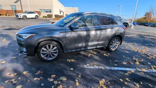 used 2021 INFINITI QX50 car, priced at $27,657