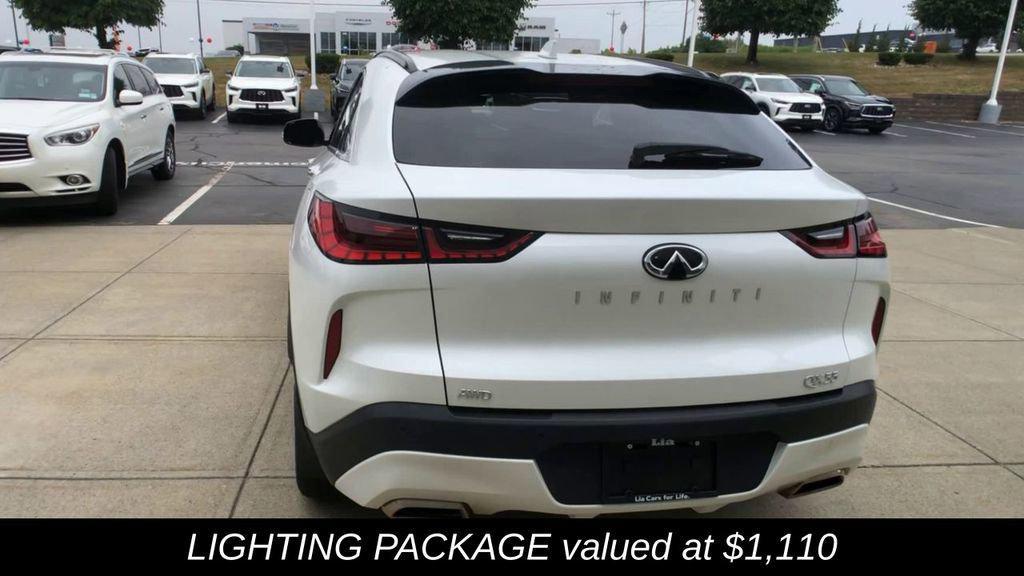 new 2025 INFINITI QX55 car, priced at $54,240
