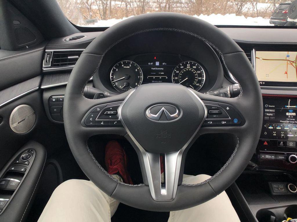 new 2025 INFINITI QX55 car, priced at $54,240