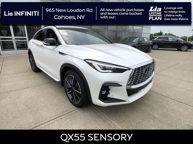 new 2025 INFINITI QX55 car, priced at $60,240