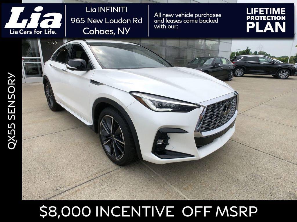 new 2025 INFINITI QX55 car, priced at $54,240