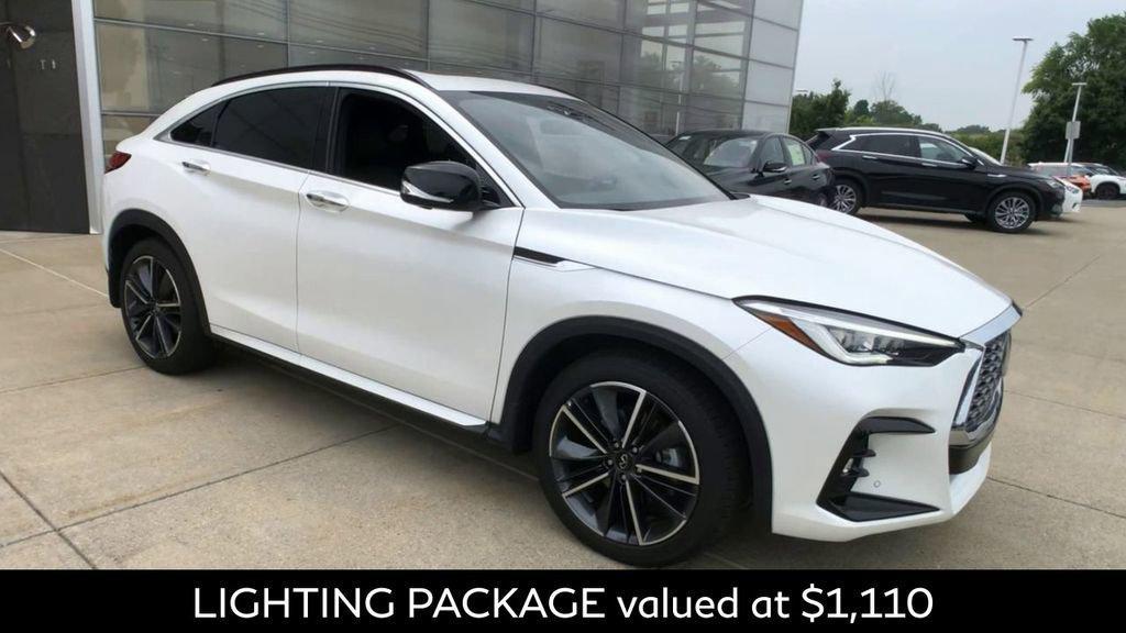 new 2025 INFINITI QX55 car, priced at $54,240
