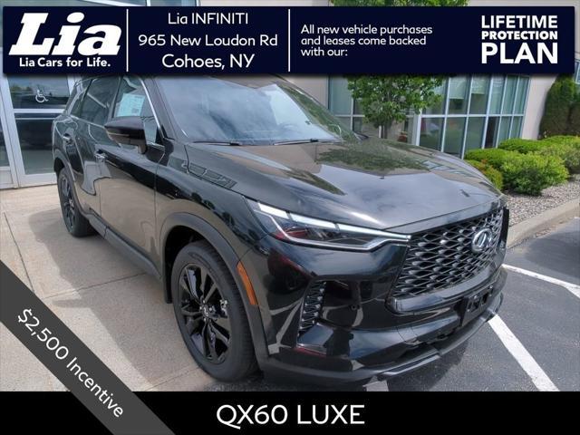 new 2025 INFINITI QX60 car, priced at $58,480