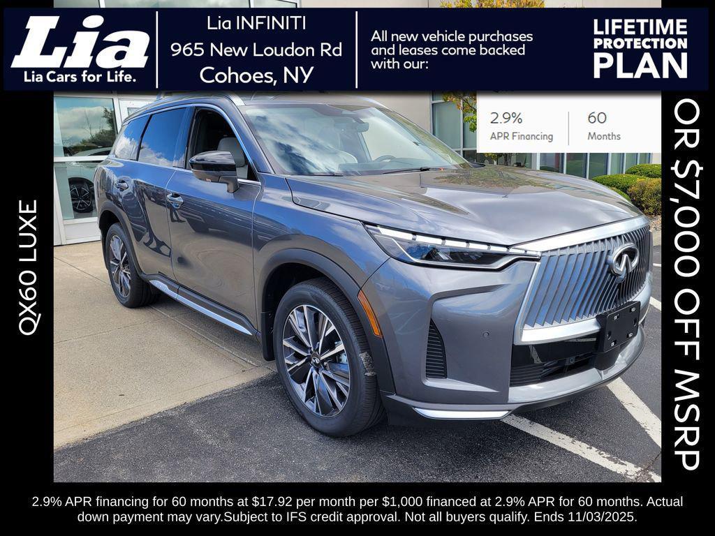 new 2026 INFINITI QX60 car, priced at $60,025