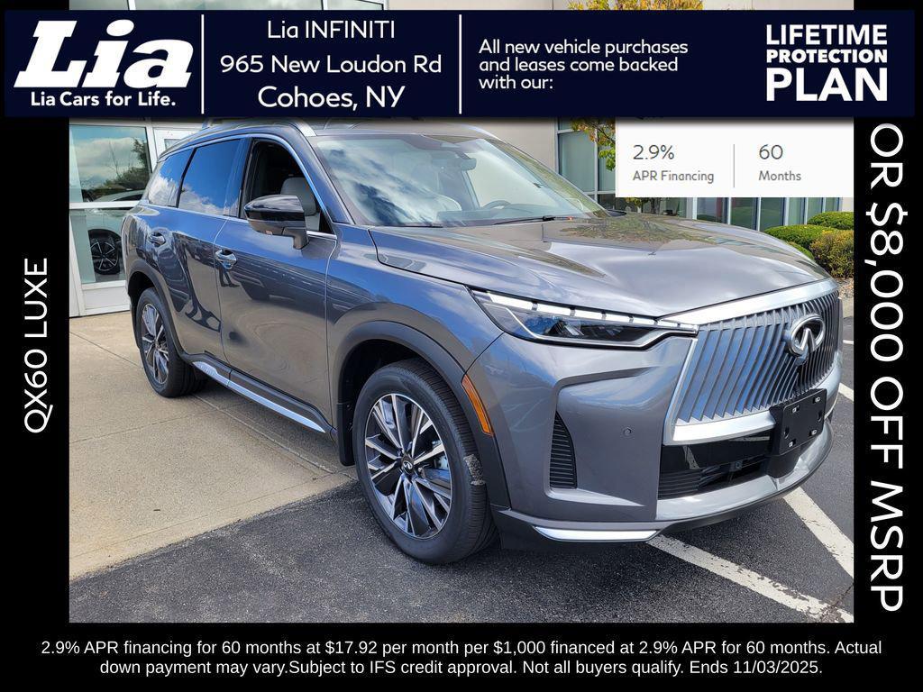 new 2026 INFINITI QX60 car, priced at $60,025