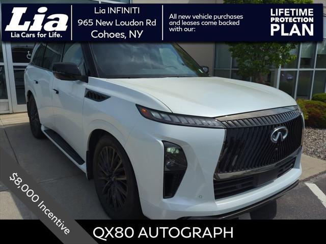 new 2025 INFINITI QX80 car, priced at $111,085
