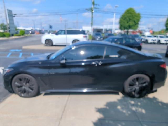 used 2017 INFINITI Q60 car, priced at $17,887