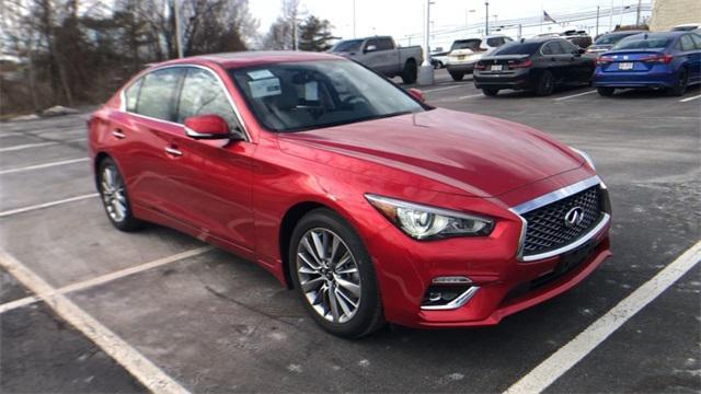 new 2024 INFINITI Q50 car, priced at $49,490