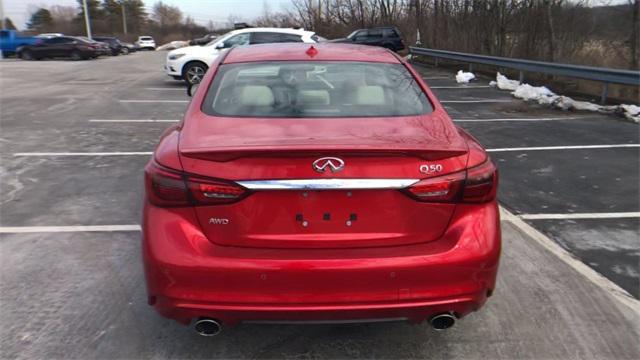 new 2024 INFINITI Q50 car, priced at $49,490