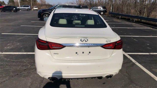 new 2024 INFINITI Q50 car, priced at $48,710