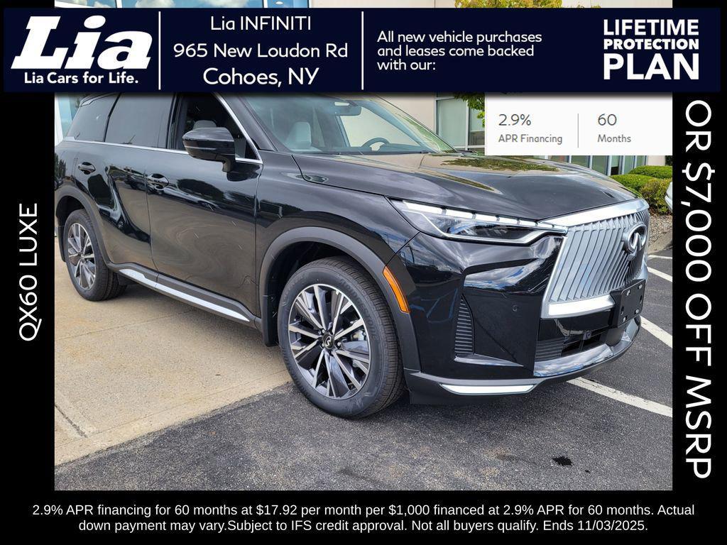 new 2026 INFINITI QX60 car, priced at $60,720