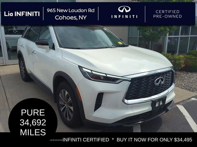 used 2022 INFINITI QX60 car, priced at $34,495