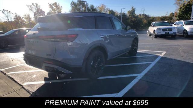 new 2025 INFINITI QX60 car, priced at $59,480