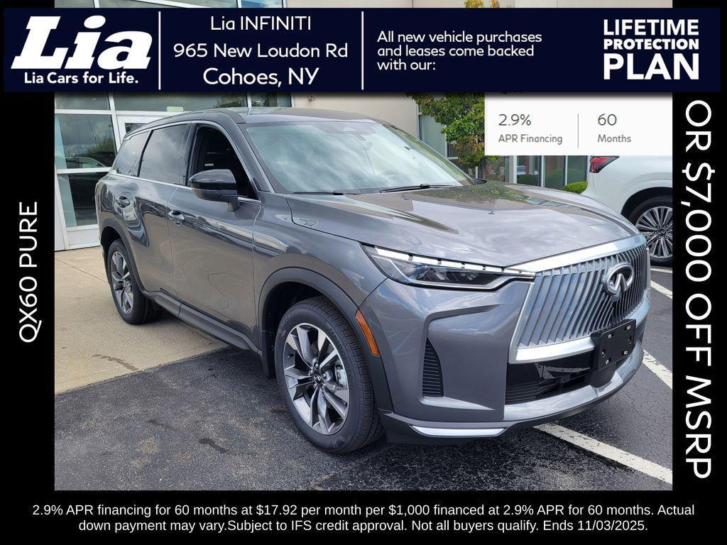 new 2026 INFINITI QX60 car, priced at $53,250