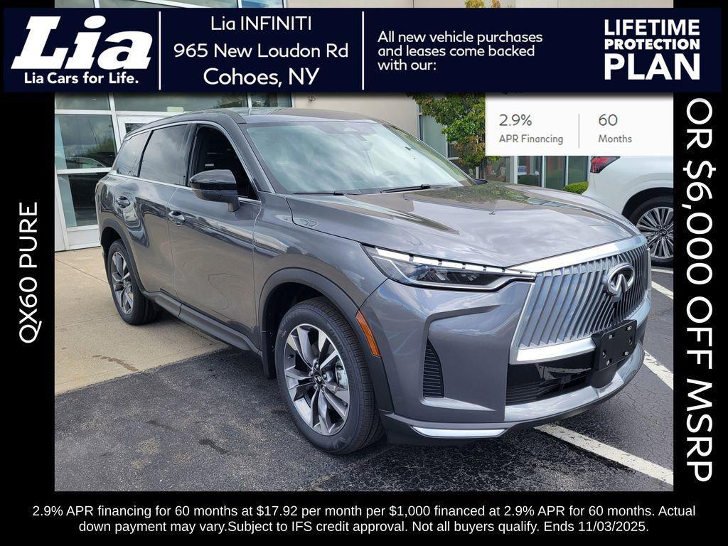 new 2026 INFINITI QX60 car, priced at $53,250