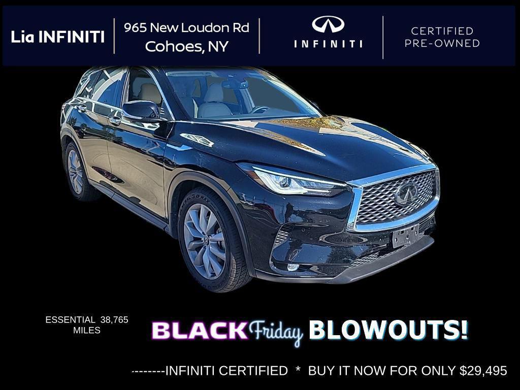 used 2022 INFINITI QX50 car, priced at $29,495