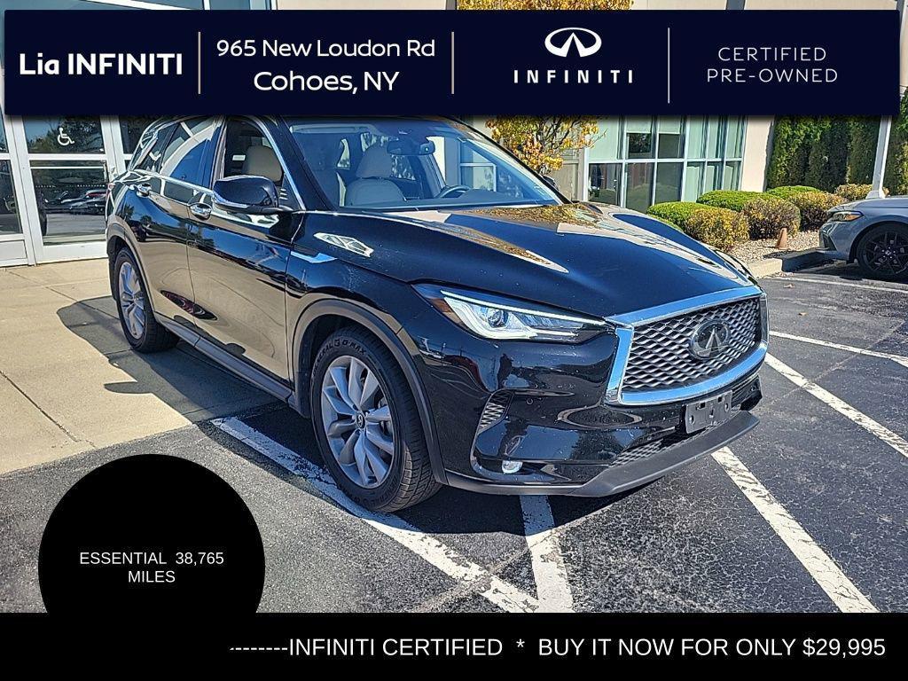 used 2022 INFINITI QX50 car, priced at $29,995