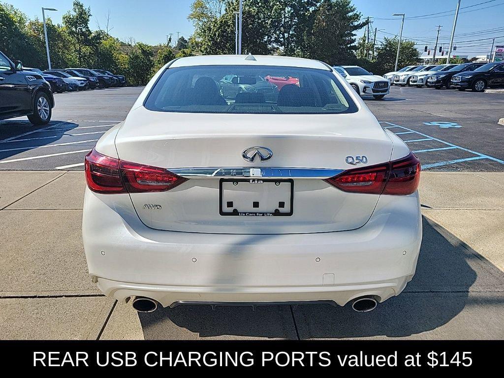 used 2022 INFINITI Q50 car, priced at $31,995