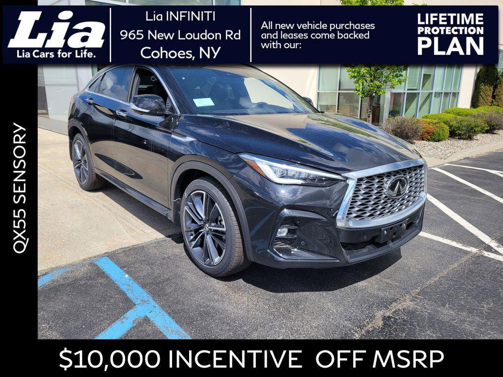 new 2025 INFINITI QX55 car, priced at $50,840
