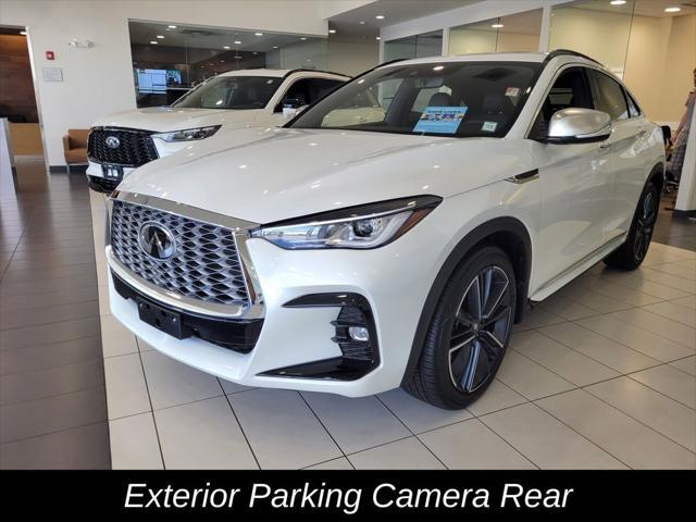 new 2025 INFINITI QX55 car, priced at $52,350