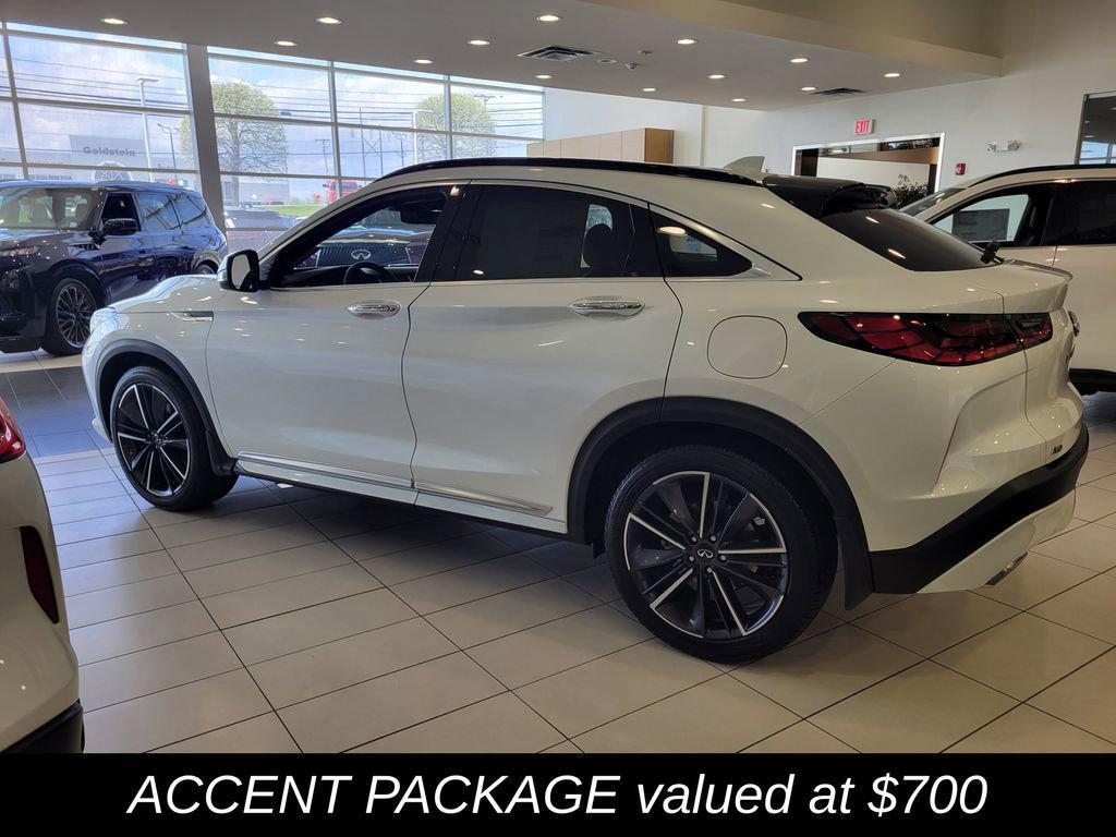 new 2025 INFINITI QX55 car, priced at $46,350