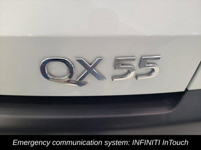 new 2025 INFINITI QX55 car, priced at $52,350