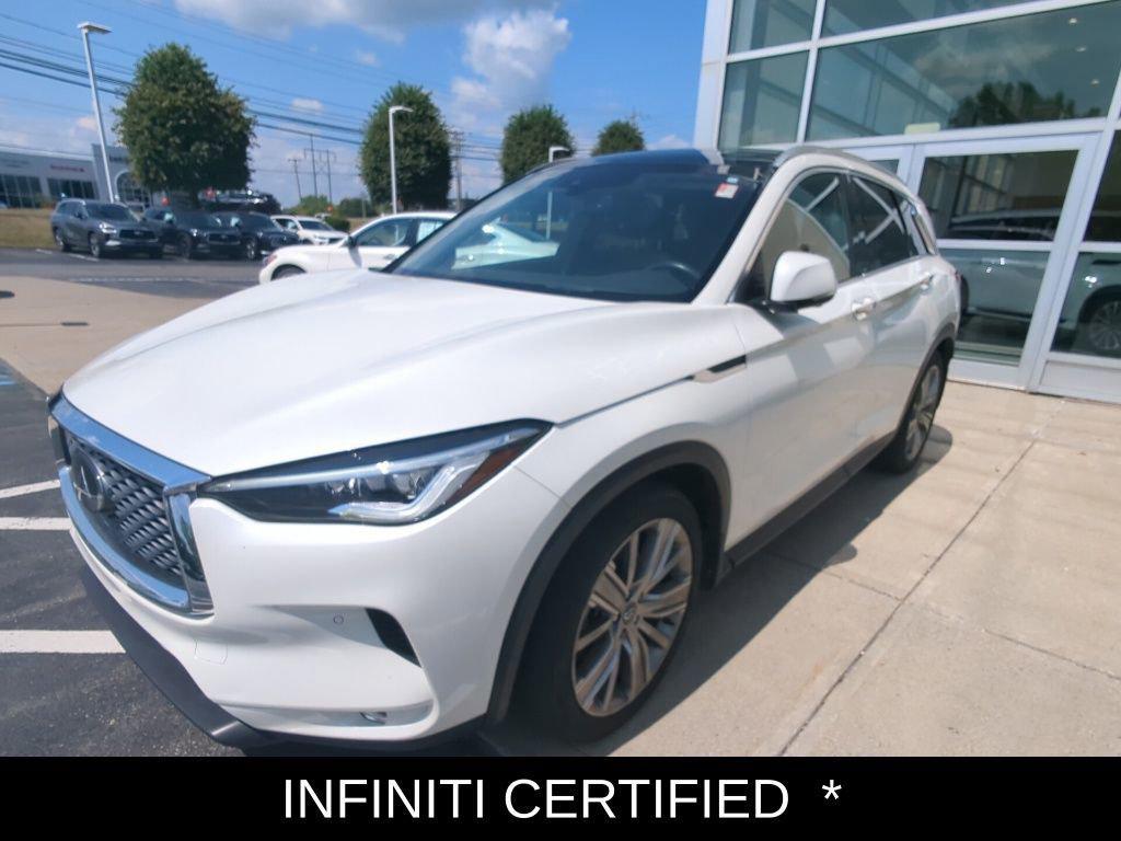 used 2022 INFINITI QX50 car, priced at $32,995