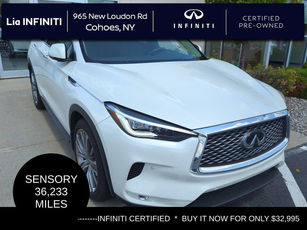 used 2022 INFINITI QX50 car, priced at $32,995