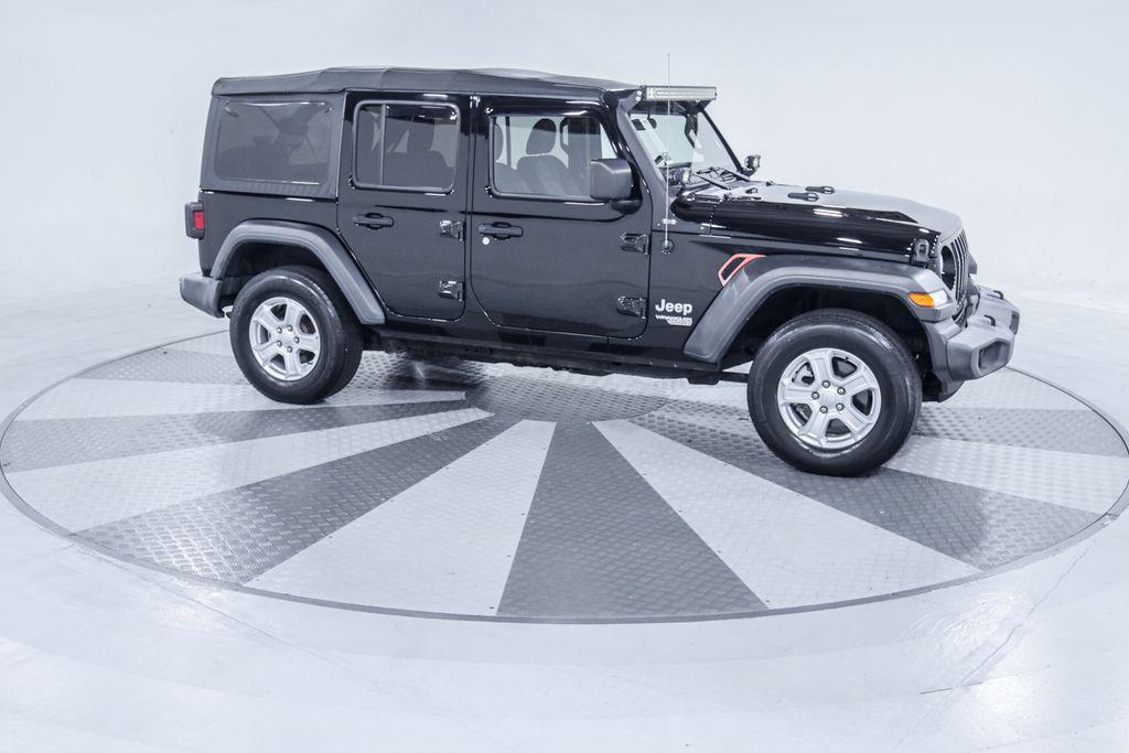 used 2018 Jeep Wrangler Unlimited car, priced at $24,420
