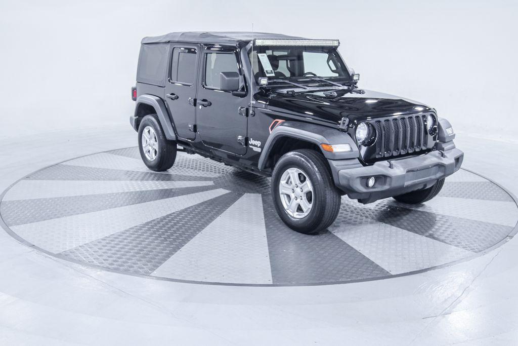 used 2018 Jeep Wrangler Unlimited car, priced at $24,420